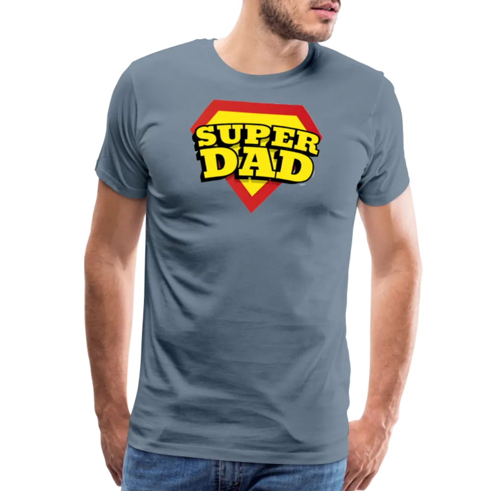 Dad's Heroic Adventures: The 'Super Dad' Chronicles Tee Men's Premium T-Shirt