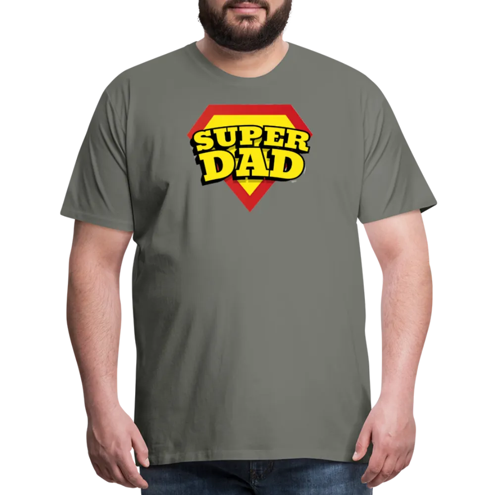 Dad's Heroic Adventures: The 'Super Dad' Chronicles Tee Men's Premium T-Shirt