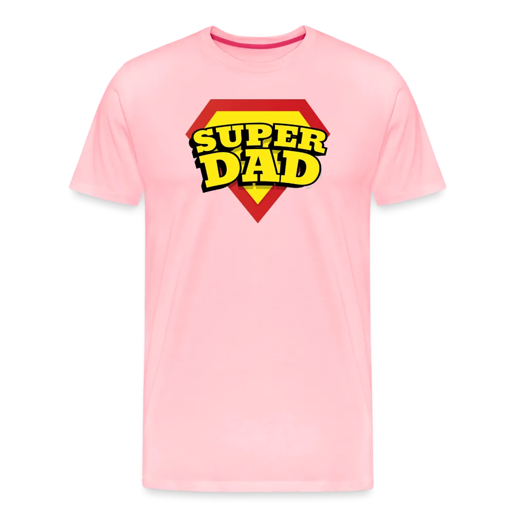 Dad's Heroic Adventures: The 'Super Dad' Chronicles Tee Men's Premium T-Shirt