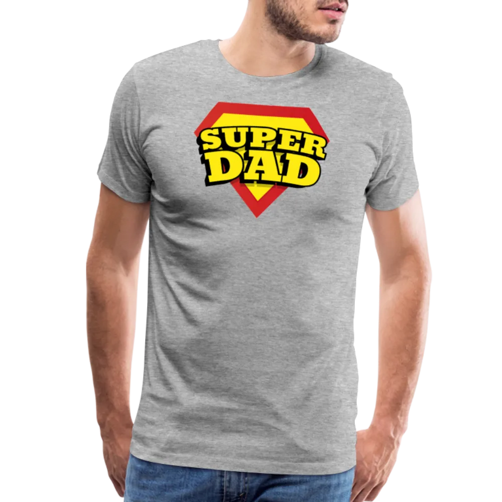 Dad's Heroic Adventures: The 'Super Dad' Chronicles Tee Men's Premium T-Shirt