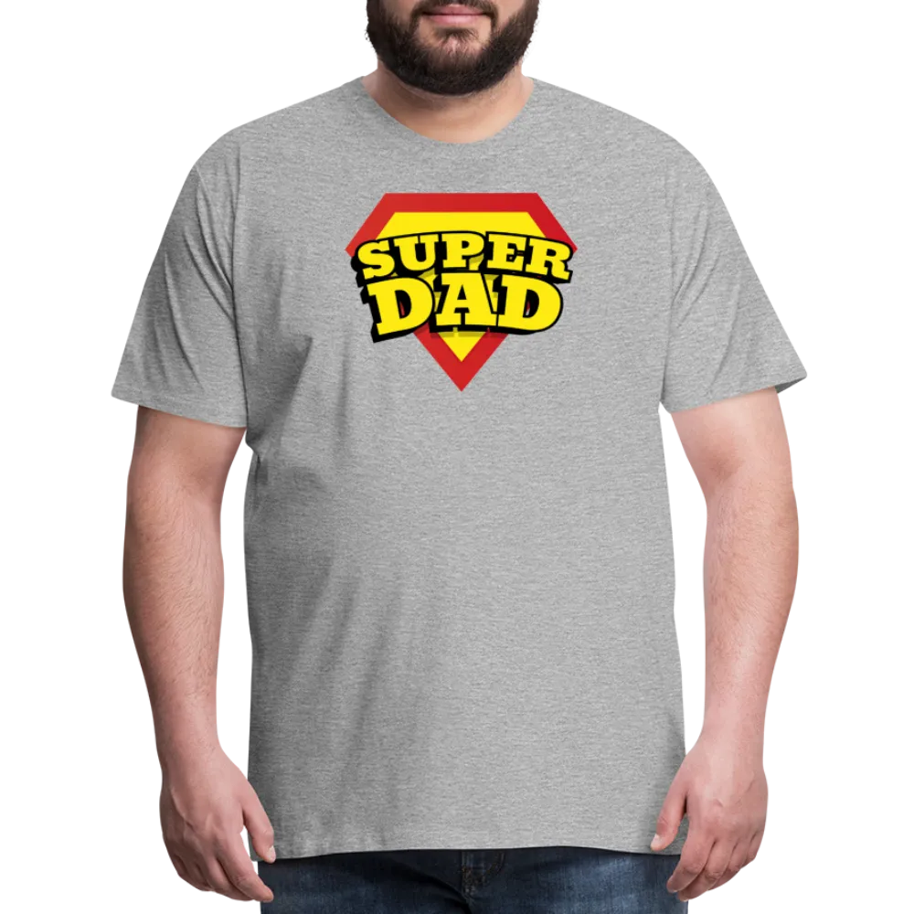 Dad's Heroic Adventures: The 'Super Dad' Chronicles Tee Men's Premium T-Shirt