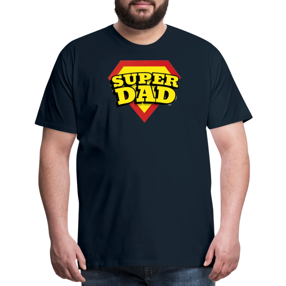 Dad's Heroic Adventures: The 'Super Dad' Chronicles Tee Men's Premium T-Shirt