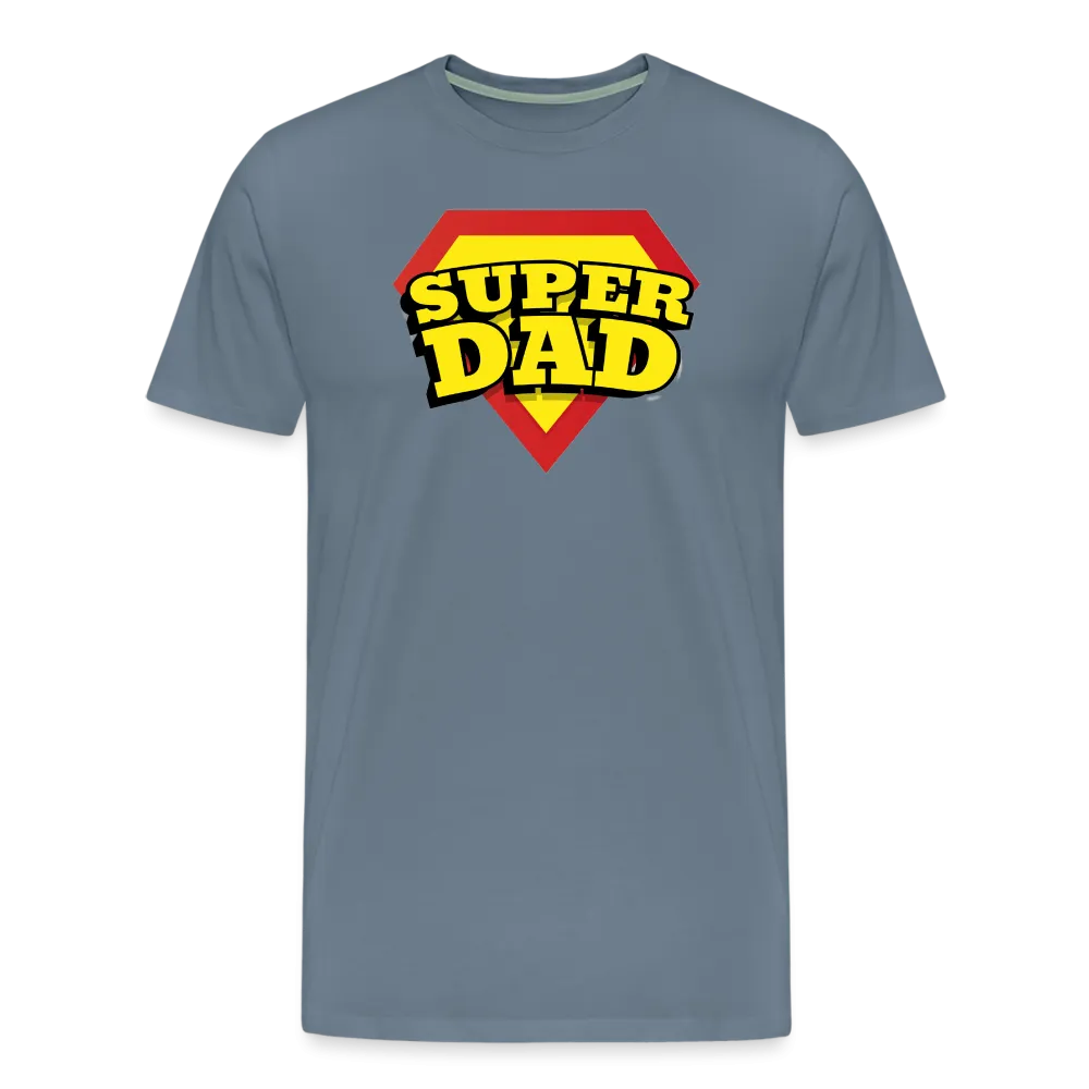 Dad's Heroic Adventures: The 'Super Dad' Chronicles Tee Men's Premium T-Shirt