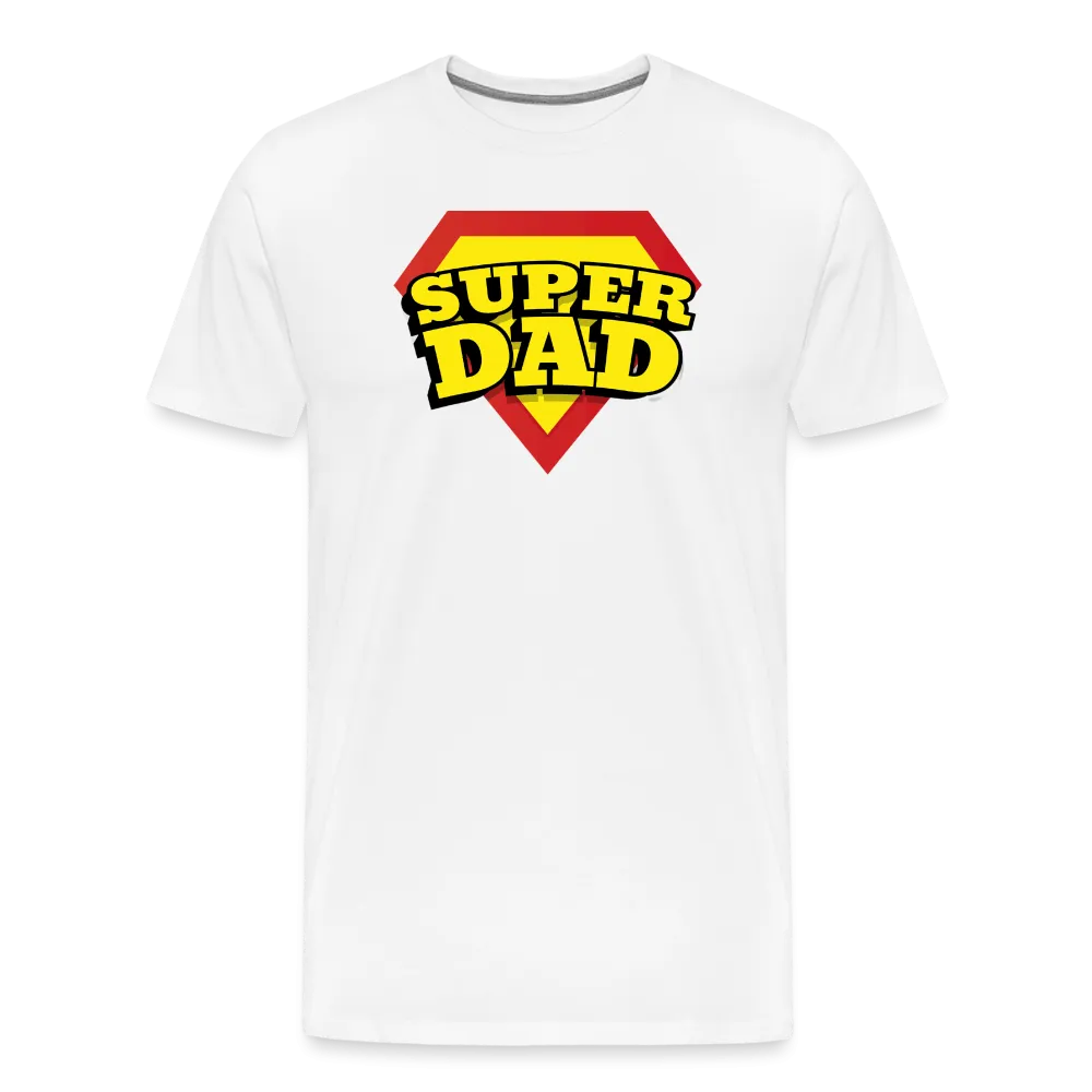 Dad's Heroic Adventures: The 'Super Dad' Chronicles Tee Men's Premium T-Shirt