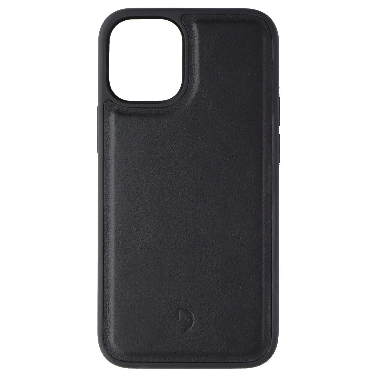 Decoded Detachable 2-in-1 Wallet Case for Apple iPhone 12 Mini - Black Leather