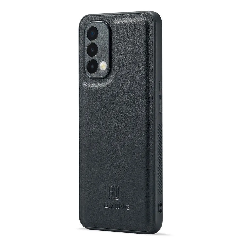 DG.MING OnePlus Nord N200 5G 2-in-1 Wallet Case - Black