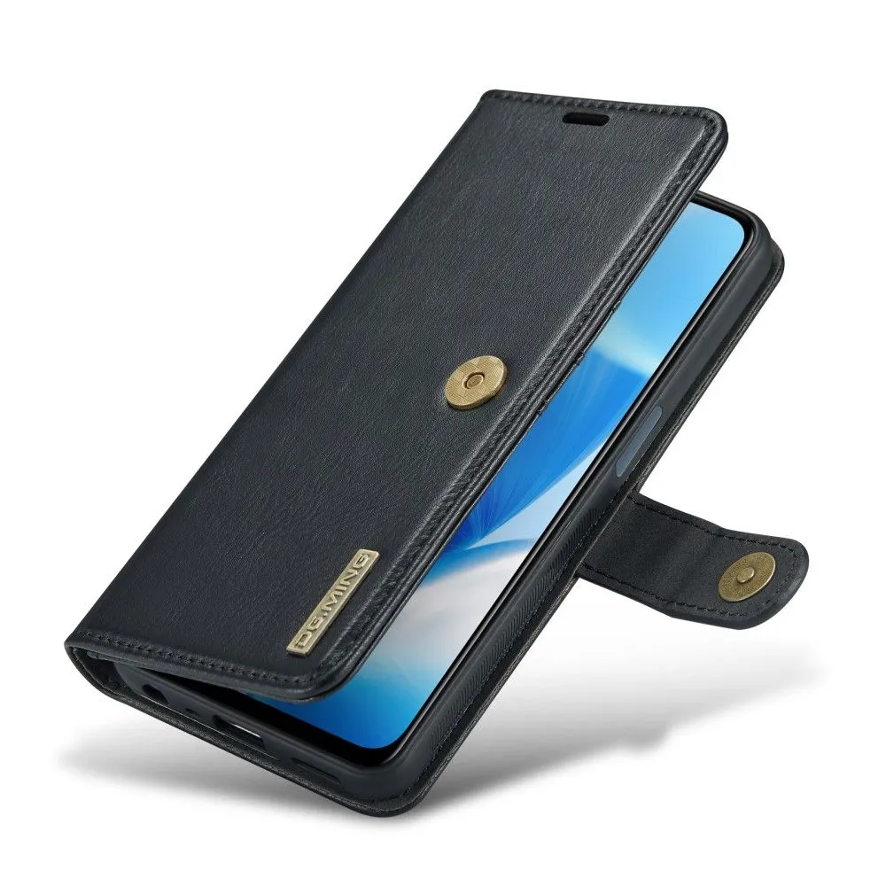 DG.MING OnePlus Nord N200 5G 2-in-1 Wallet Case - Black