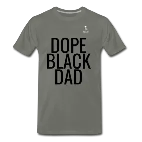 Dope Black Dad - Premium T-Shirt