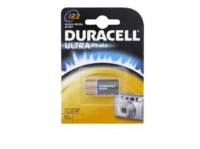 Duracell Cr123 3V Lithium Battery