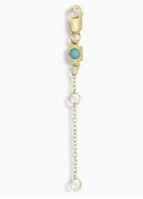 E Newton 2" Necklace Extender Gold