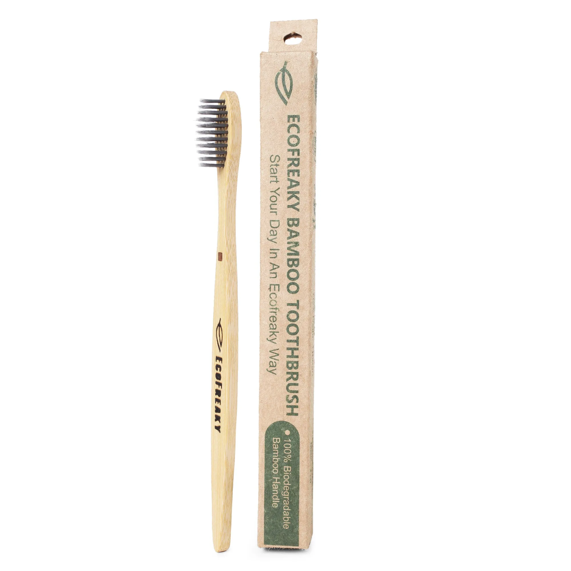 EcoFreaky Premium Bamboo Toothbrush | Extra soft bristles