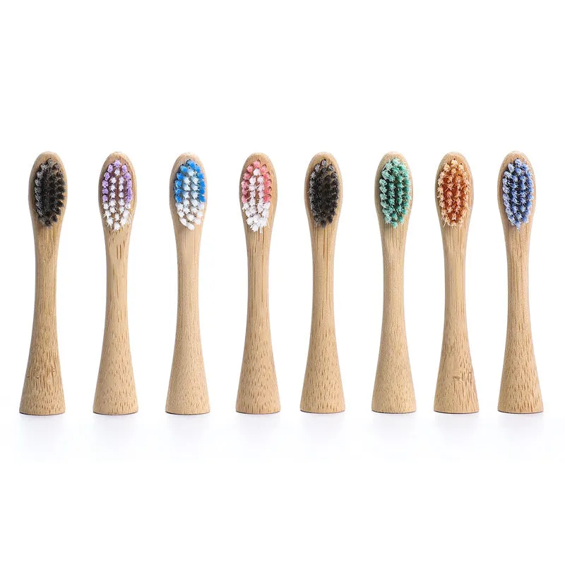 Electric Bamboo Toothbrush Head Daily Necessities Bamboo Toothbrush Replacement Head Electric Toothbrush Head