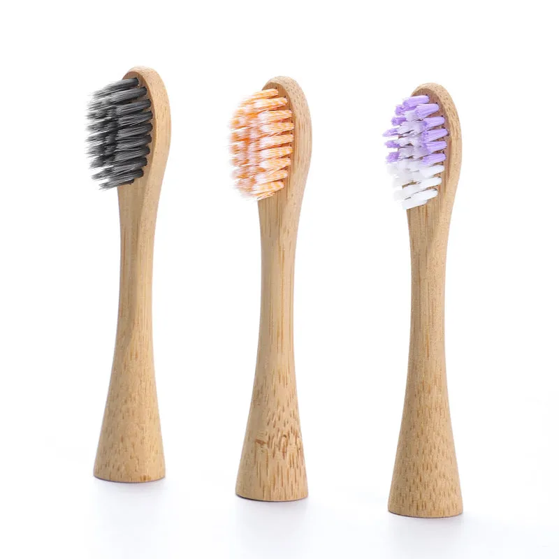 Electric Bamboo Toothbrush Head Daily Necessities Bamboo Toothbrush Replacement Head Electric Toothbrush Head