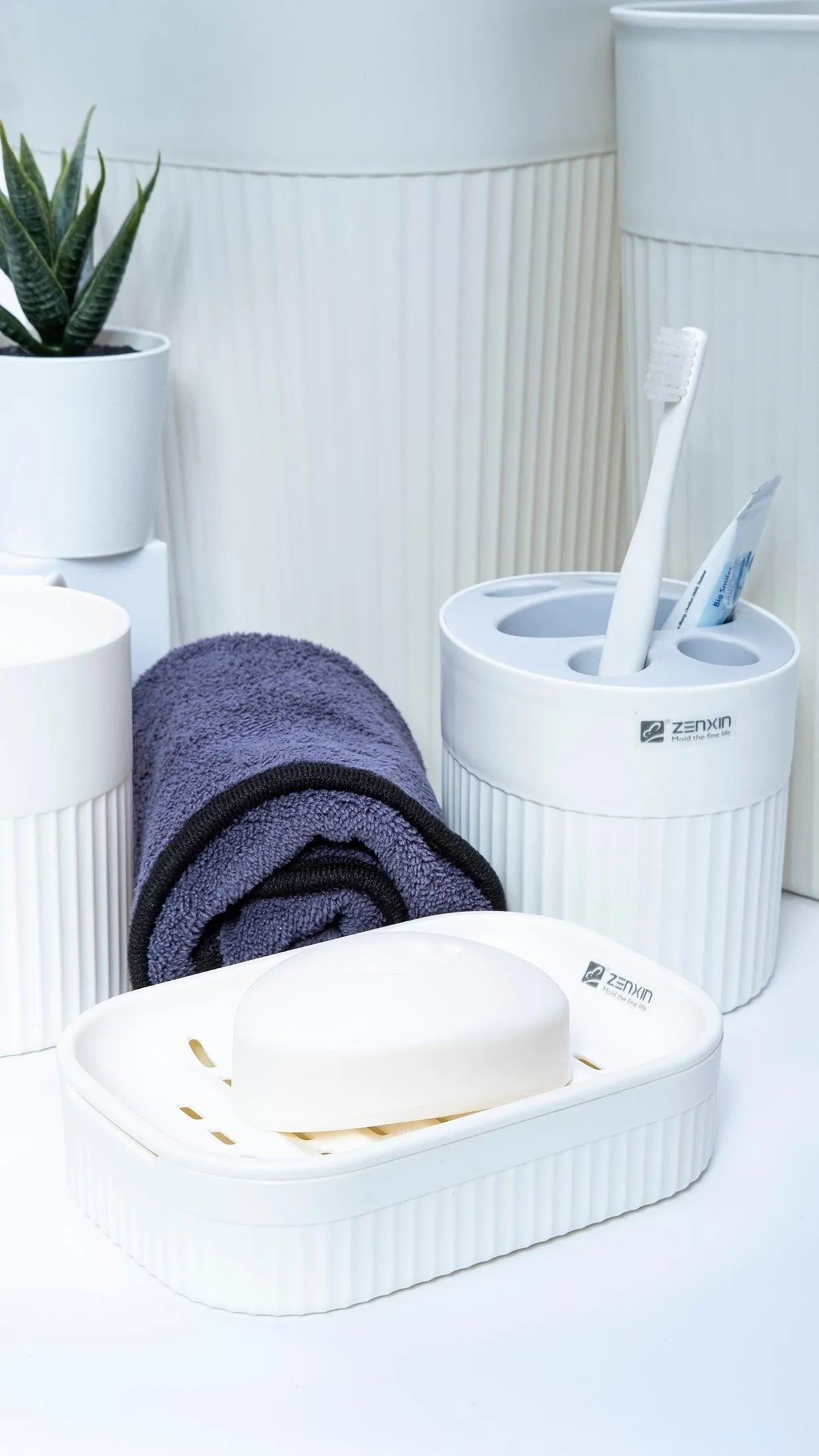 elegant bathroom storage bundle set