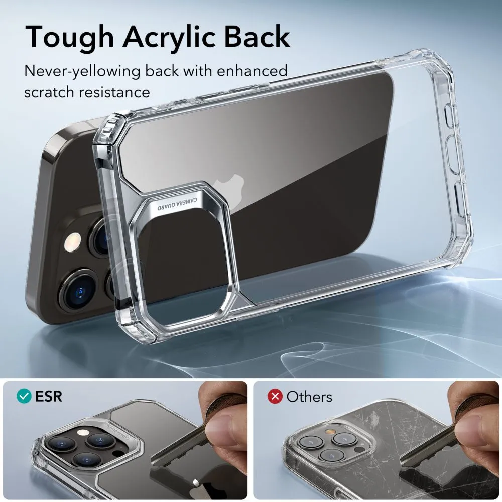 ESR Air Armor Protective Tough Case Cover for Apple iPhone 15 Pro Max - Clear