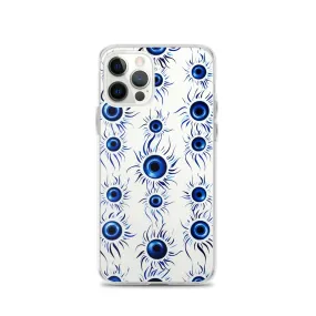 Evil Eye Clear iPhone® 14 Pro Max Case, Print Cute Gift Aesthetic iPhone 13 12 11 Mini SE XS XR X 8 7 Plus Transparent