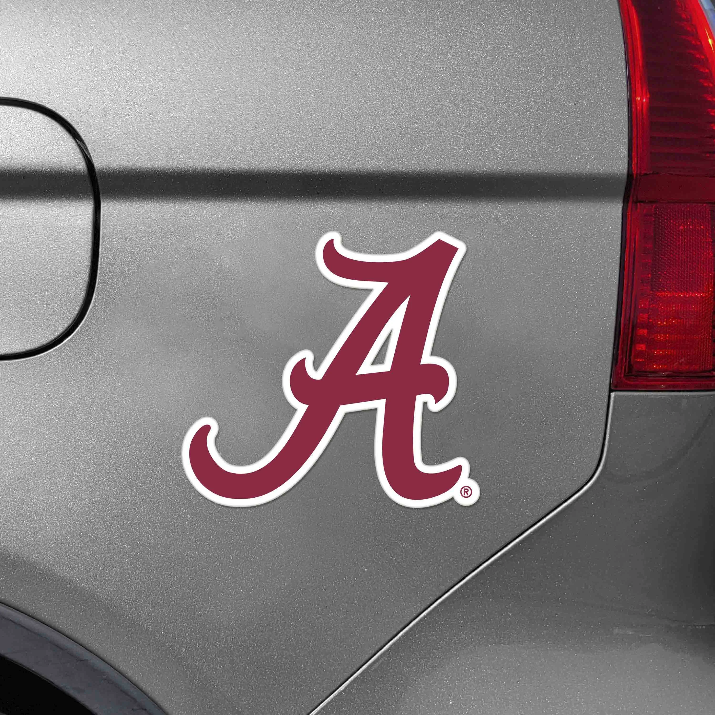 Fanmats Alabama Crimson Tide Large Team Logo Magnet 10" (8.7329" x 8.3078")