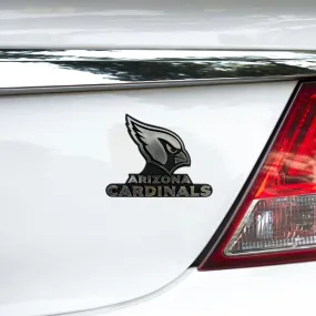 Fanmats Arizona Cardinals Molded Chrome Plastic Emblem