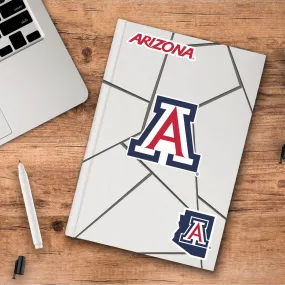 Fanmats Arizona Wildcats 3 Piece Decal Sticker Set