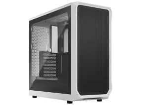 Fractal Design Focus 2 White TG Clear Tint ATX Case FD-C-FOC2A-02