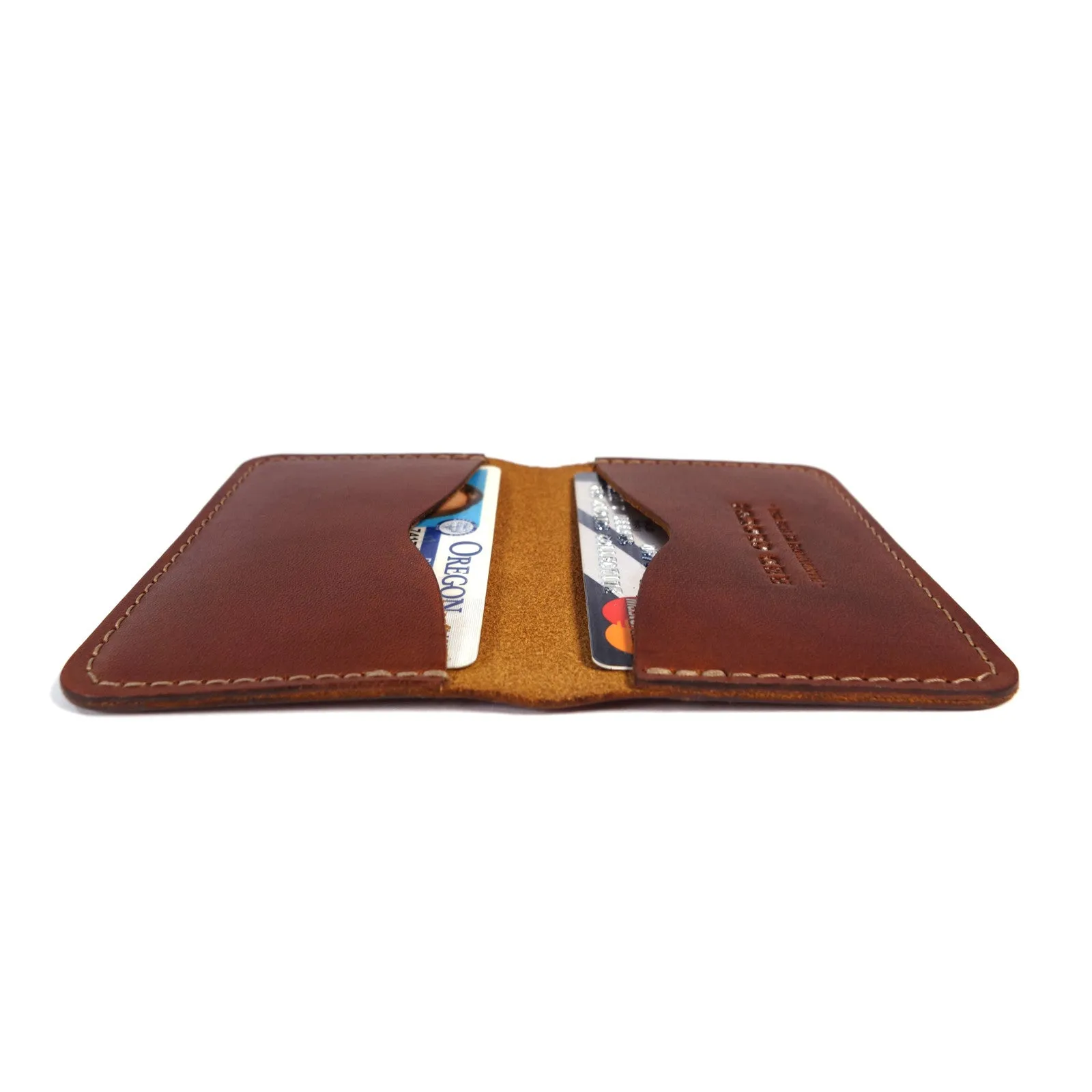 Frontside Fold Wallet - Saddle Tan