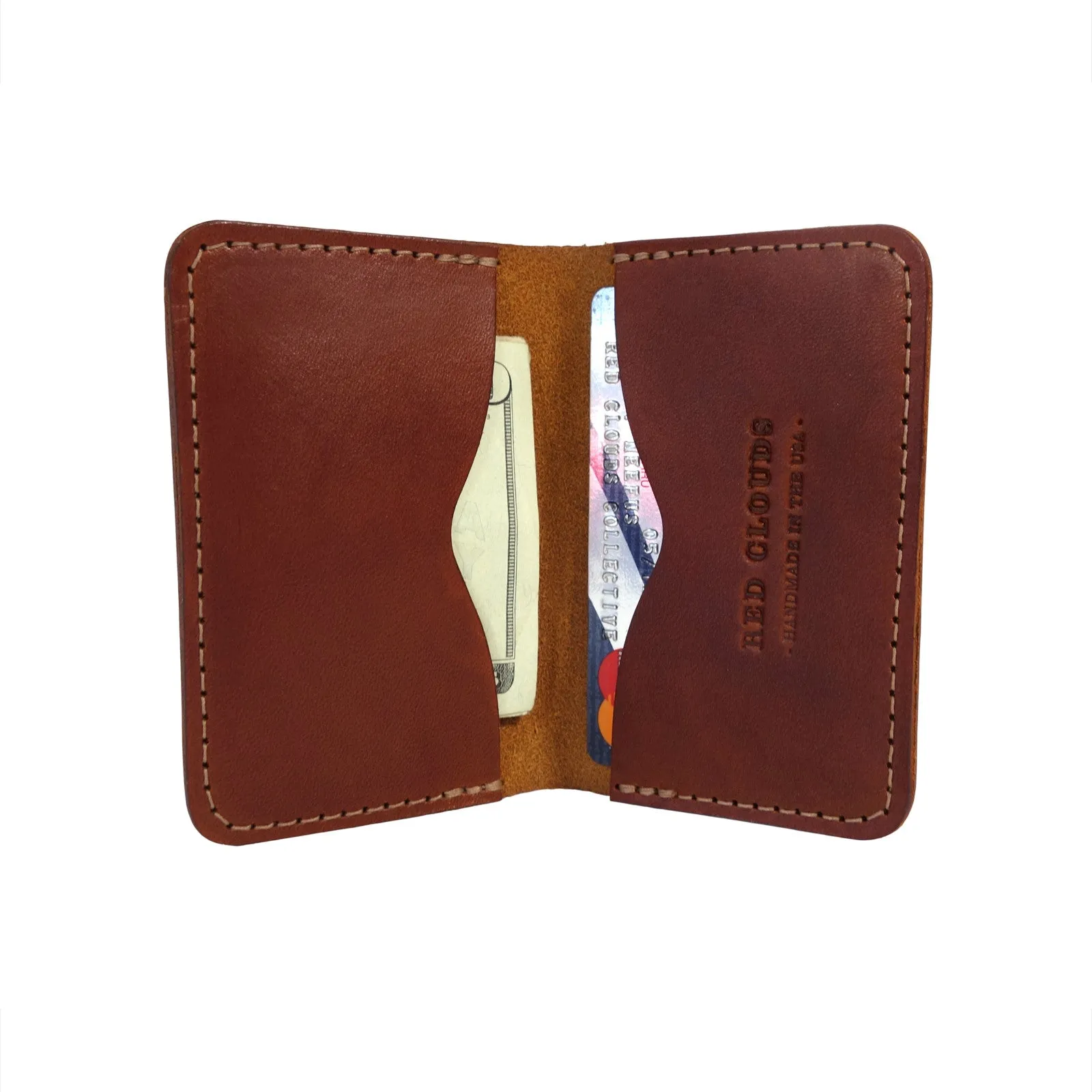 Frontside Fold Wallet - Saddle Tan