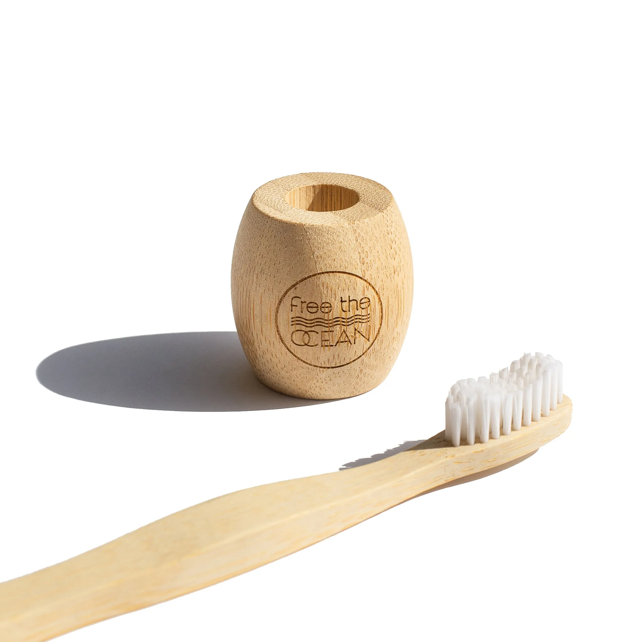 FTO Bamboo Toothbrush Stand