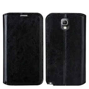 Galaxy Note 3 Case, Pu Leather Magnetic Fold[Kickstand] Wallet Case with ID & Card Slots for Samsung Galaxy Note 3 - Black