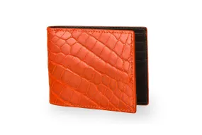 Glazed Alligator Bifold Wallet