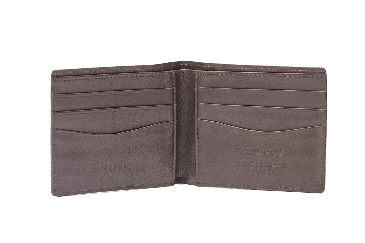 Glazed Alligator Bifold Wallet