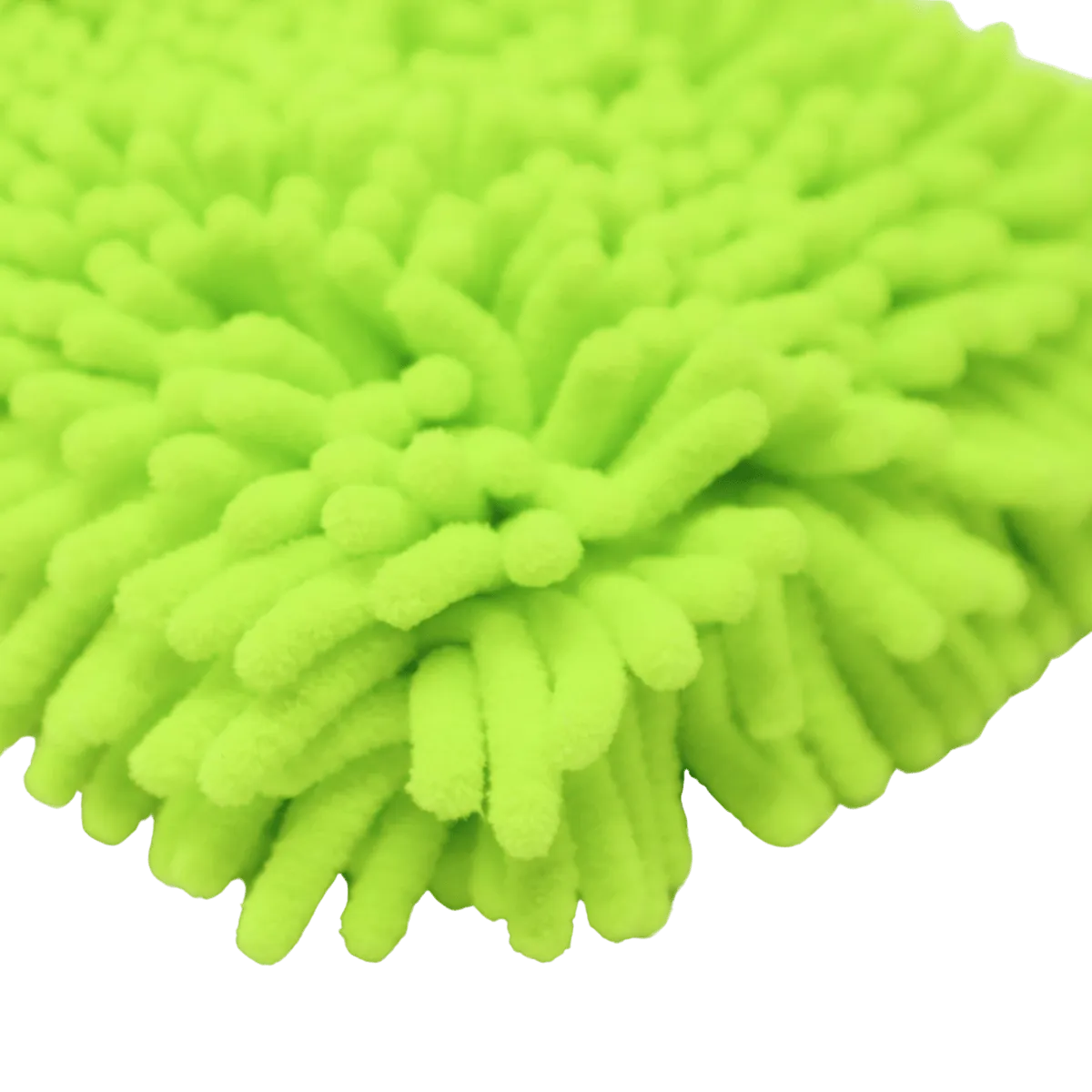 Green Microfiber Chenille Wash Mitt