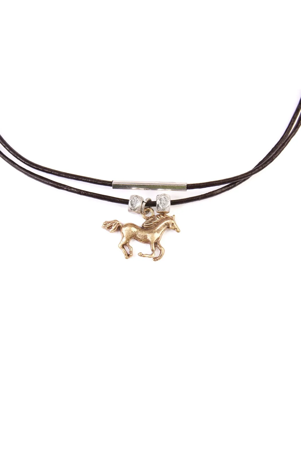 HORSE, HORSE SHOE NECKLACE