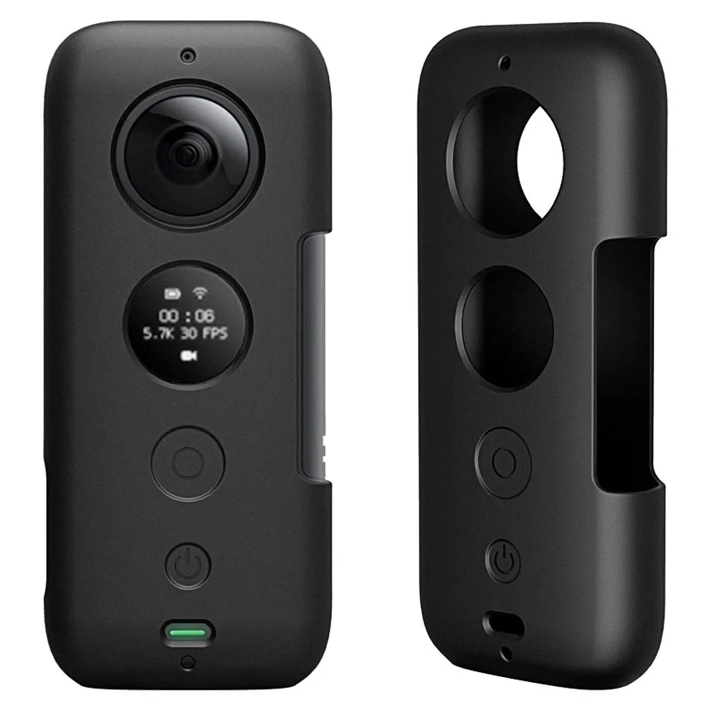 Insta360 ONE X AI03 silicone cover   lens protector - Black