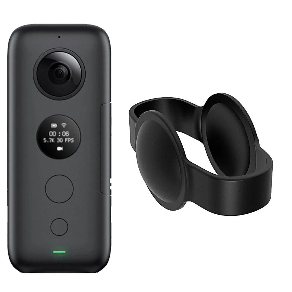 Insta360 ONE X AI03 silicone cover   lens protector - Black