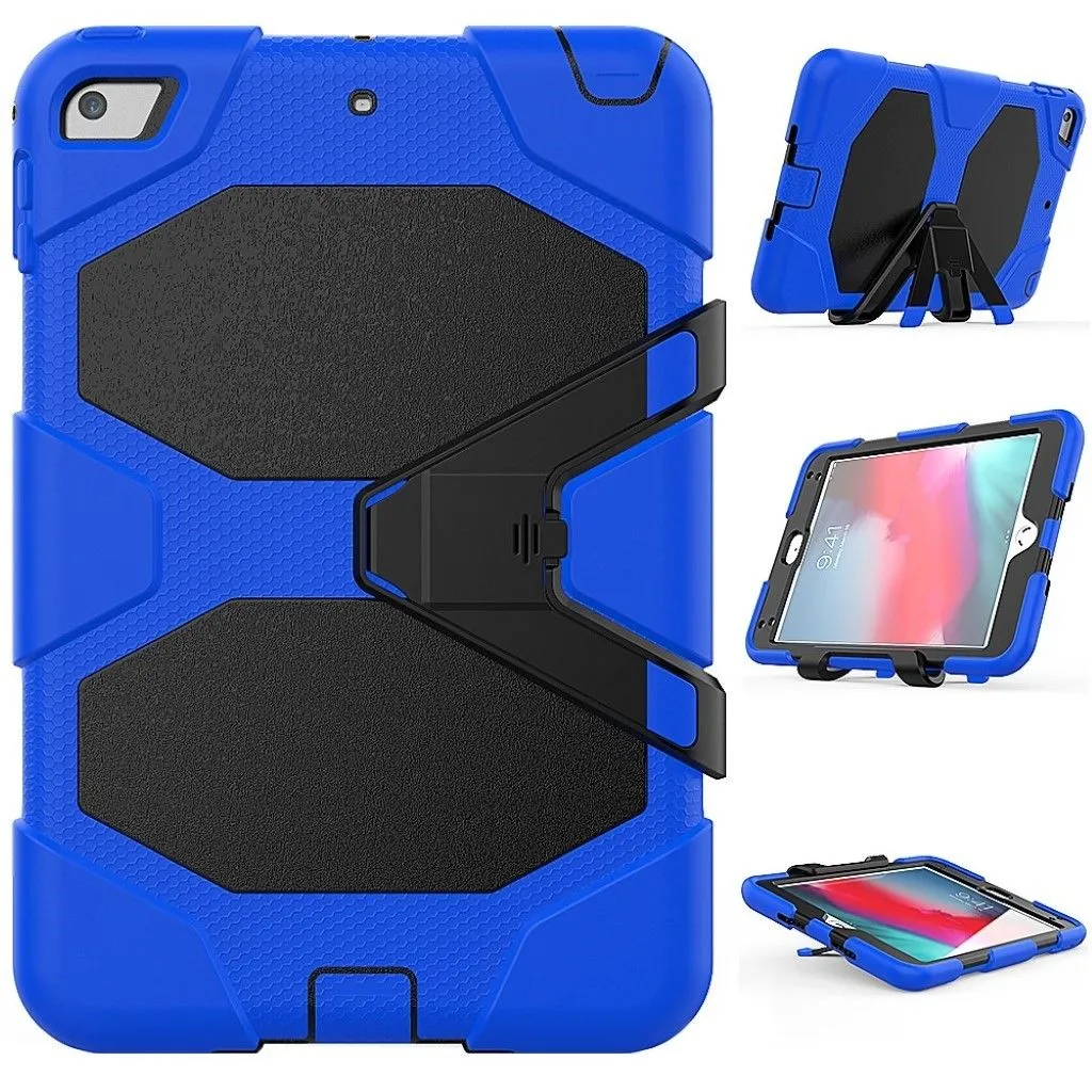 iPad Mini (2019) silicone combo case - Blue