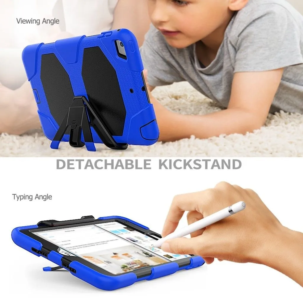 iPad Mini (2019) silicone combo case - Blue