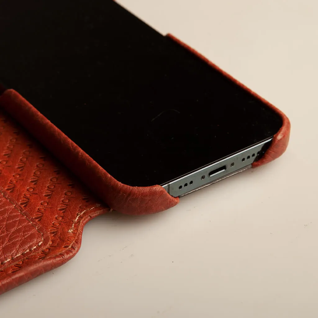 iPhone 12 Pro Max Folio Leather Case with MagSafe