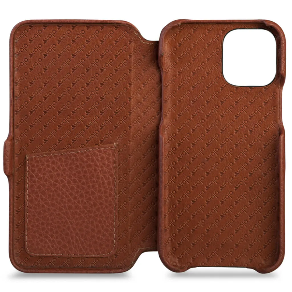 iPhone 12 Pro Max Folio Leather Case with MagSafe