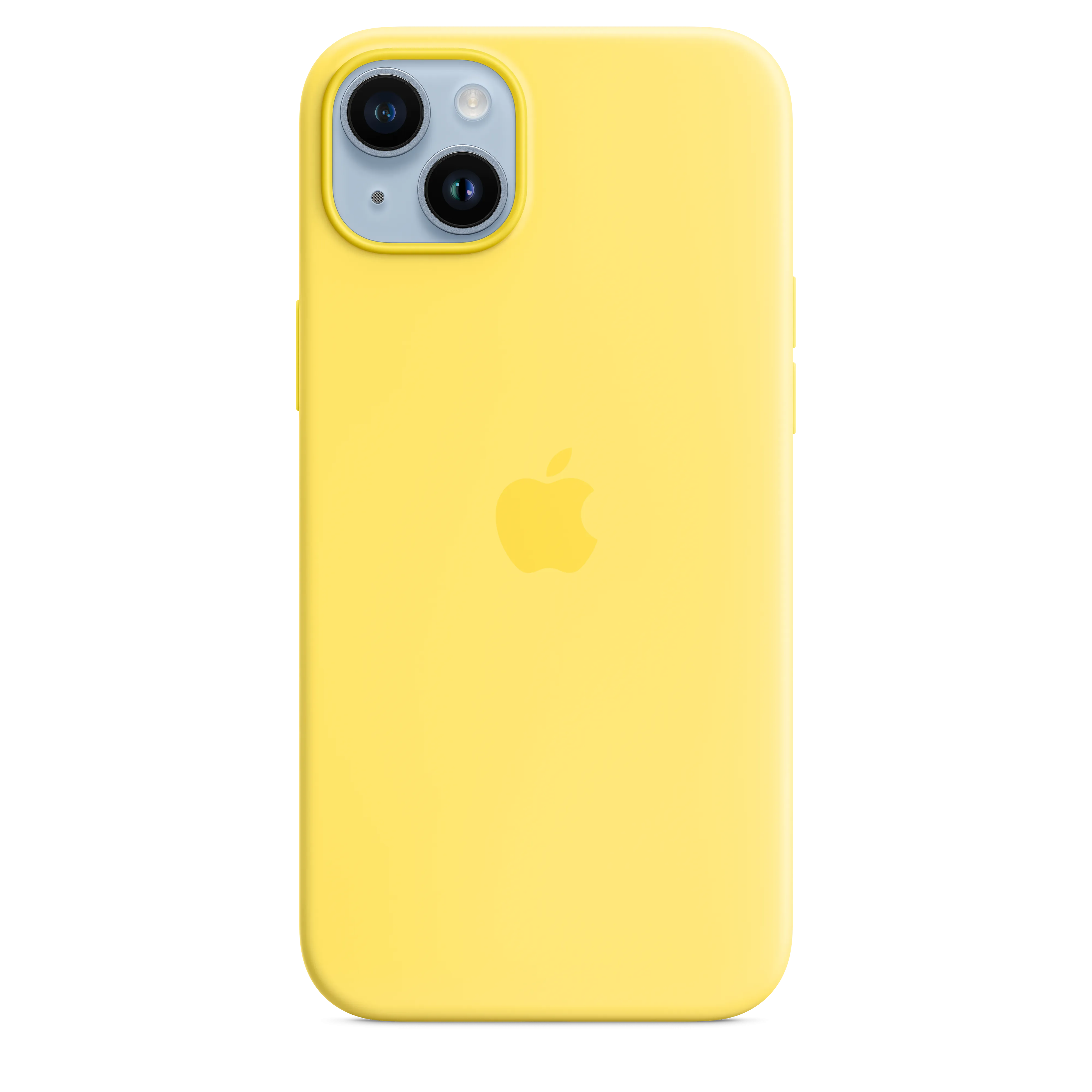 iPhone 14 Plus Silicone Case with MagSafe - Canary Yellow