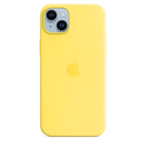 iPhone 14 Plus Silicone Case with MagSafe - Canary Yellow