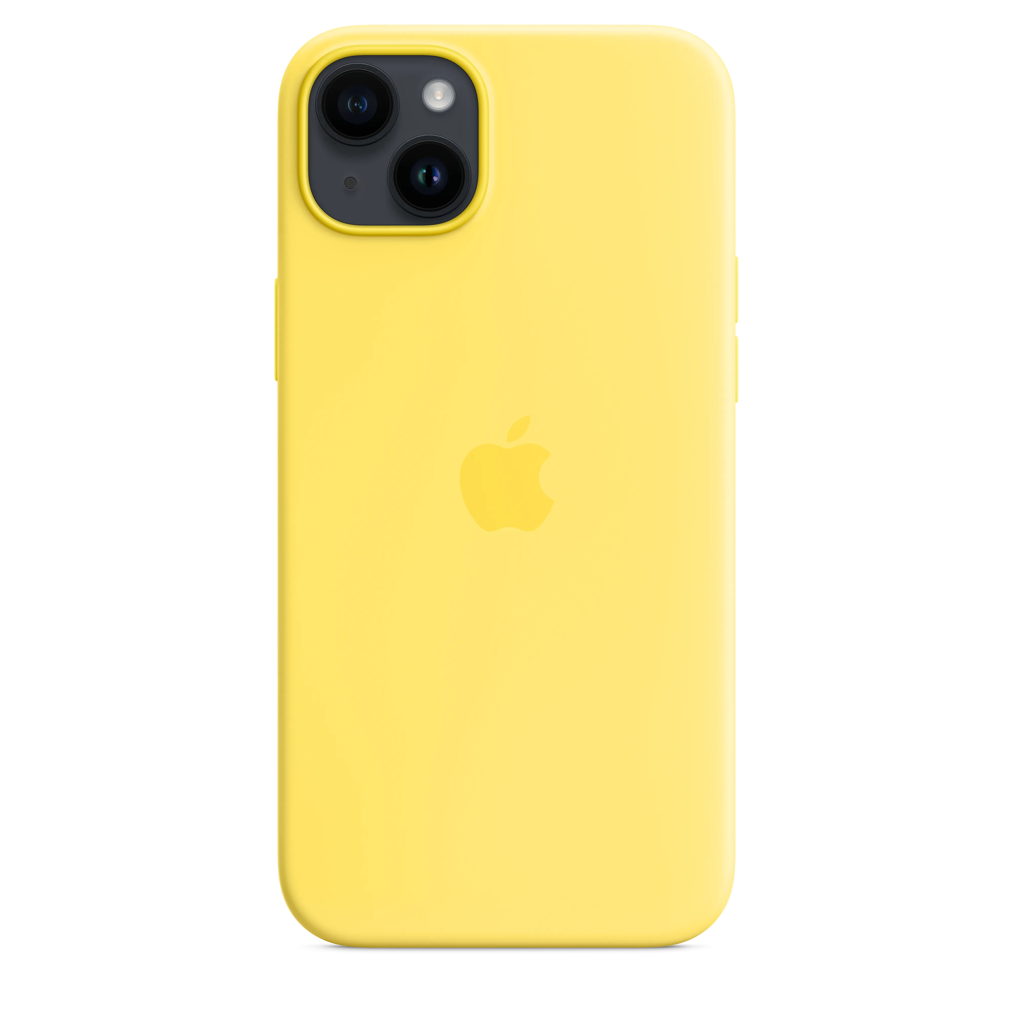 iPhone 14 Plus Silicone Case with MagSafe - Canary Yellow