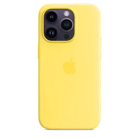 iPhone 14 Pro Silicone Case with MagSafe - Canary Yellow