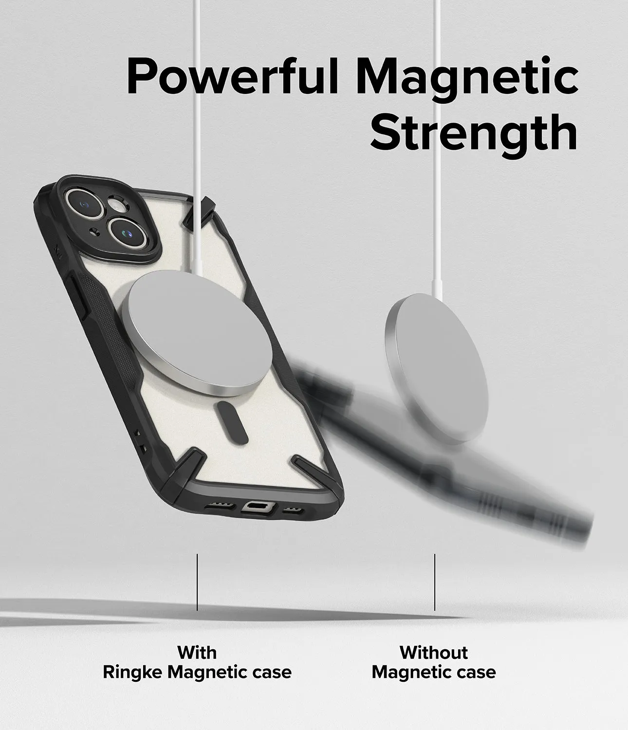 iPhone 15 Case | Fusion-X Magnetic Matte Black