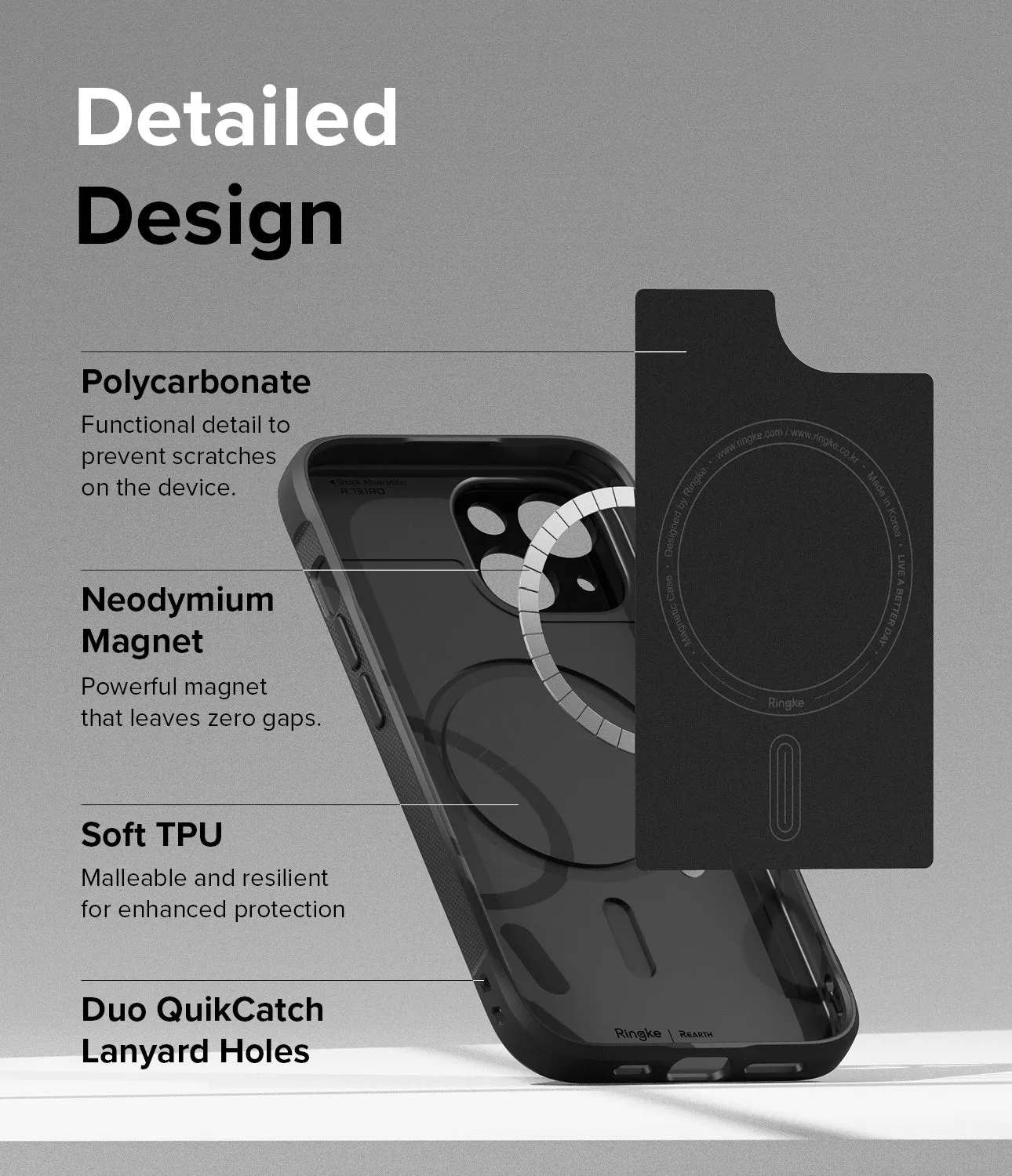 iPhone 15 Case | Onyx Magnetic