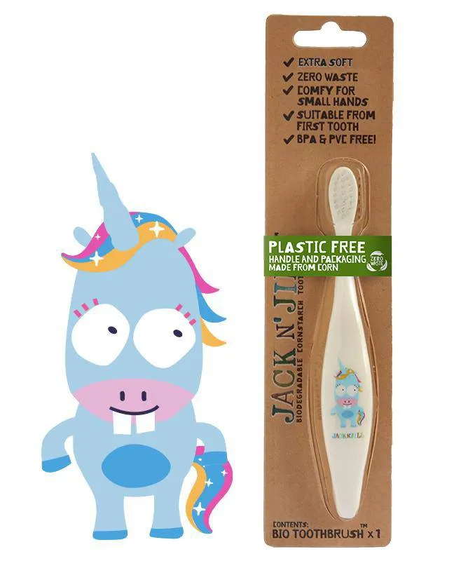 Jack N' Jill Bio Toothbrush - Unicorn