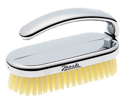 Janeke Nail Brush, Available In Gold or Chromium  CRSP38