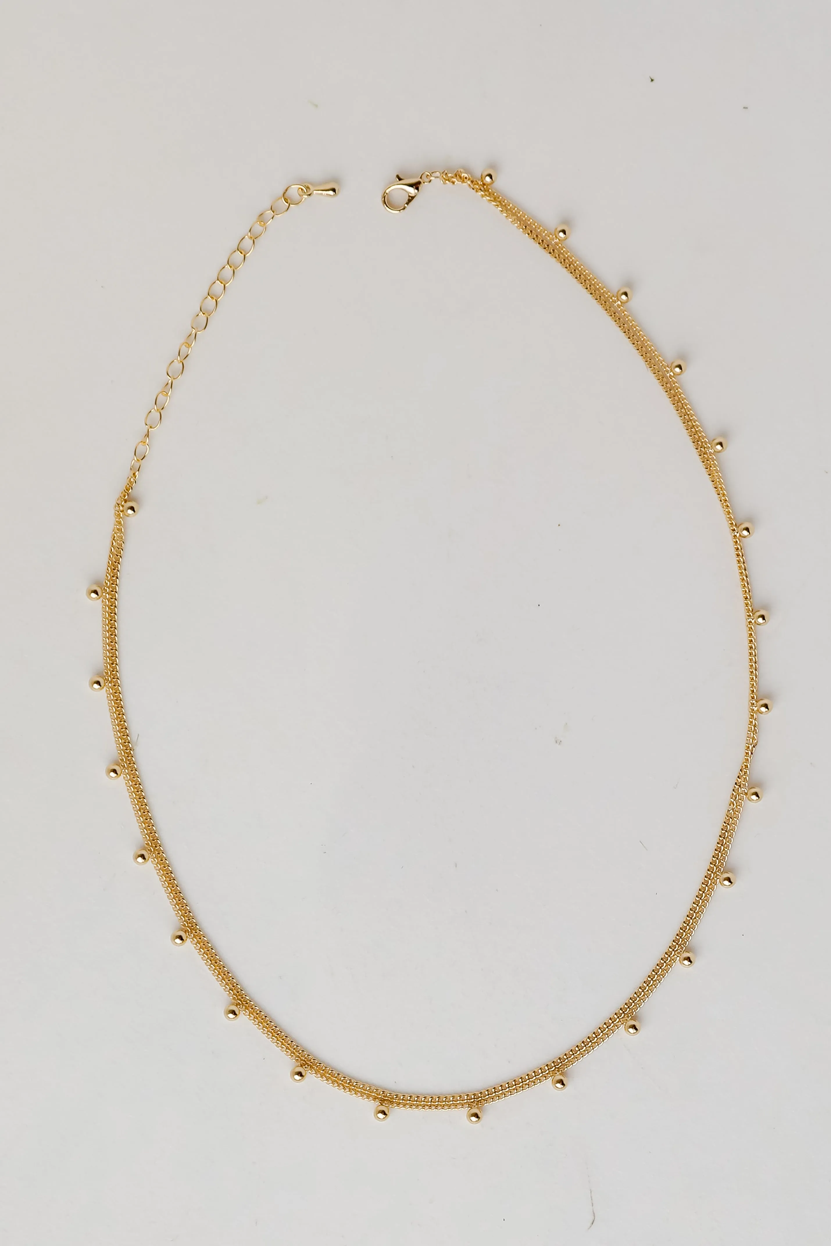 Julie Gold Layered Chain Necklace