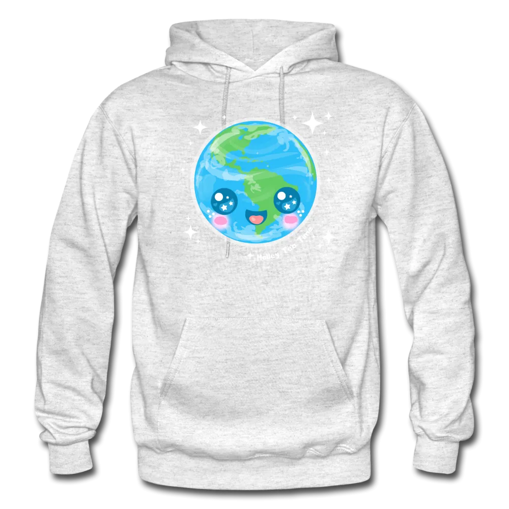 Kawaii Earth Gildan Heavy Blend Adult Hoodie