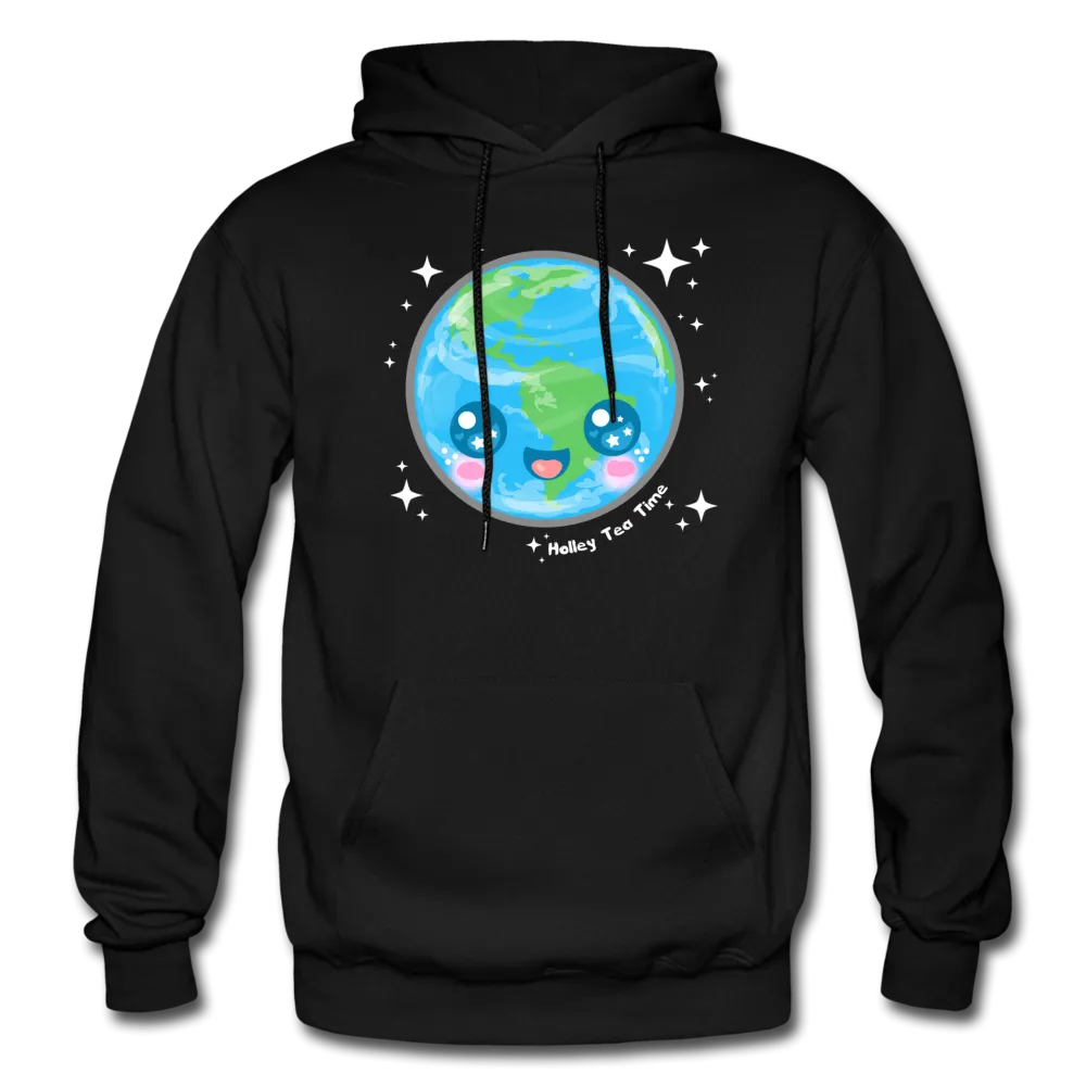 Kawaii Earth Gildan Heavy Blend Adult Hoodie