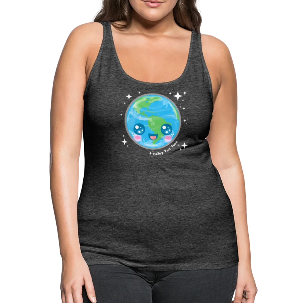 Kawaii Earth Women’s Premium Tank Top